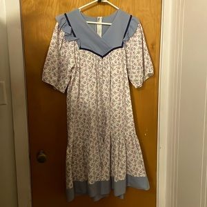 Liberty House dress nightgown vintage M floral